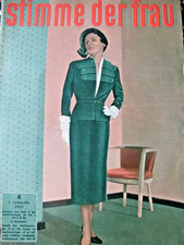 altes Modeheft von 1951 mit