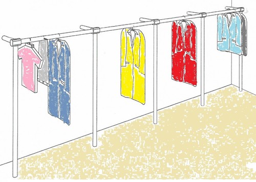 Garderobe kleiderständer - garderobe,