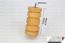 2 Stück Cellastofeder Dämpfer 400kg für Westfalia PKW Anhänger Feder + Gewinde 