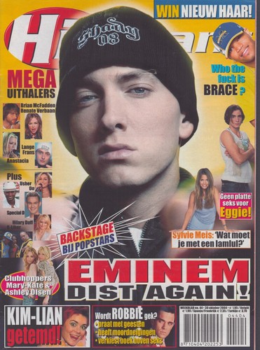Hitkrant eminem robbie - eminem,