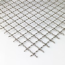 Edelstahl Wellengitter - MW 20mm x 20mm - 2,5mm dick - Individuelle Maße