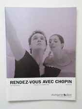 Programmheft "Rendez-Vous avec Chopin" Michail Fokine Stuttgarter Ballett 2003