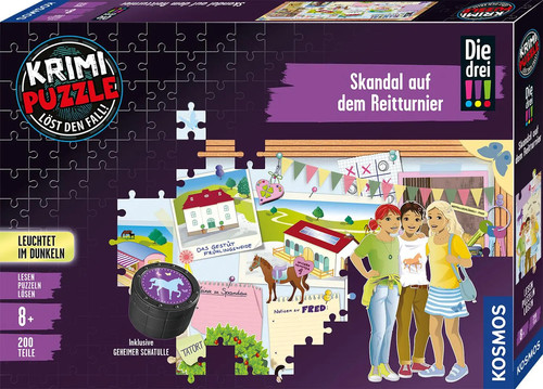 Krimipuzzle die drei 200 - drei,