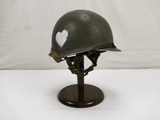 #G/ Filmrequisite US Type WW2 502nd Paratrooper Infantry Regiment PIR Stahlhelm 