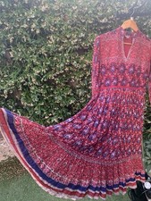 70er Vintage Indianer Kleid