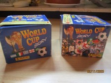 2 Panini Display Boxen World Cup Story - Leer-empty