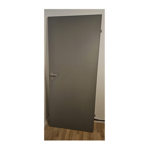 Zimmertür grau 200x86cm