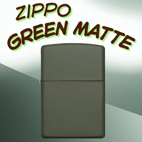 Zippo green matte - green,