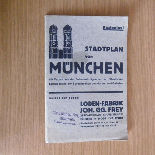 Stadtplan von münchen - stadtplan,