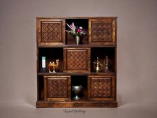 antiklook Schrankwand Wohnwand Regalwand Regal Schrank bücherregal Nuristan 19/X