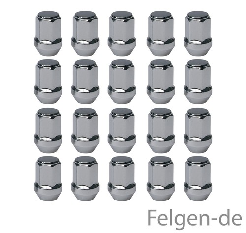 Radmuttern geschlossen m12 - 20,
