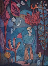 Jutta Votteler Orig.-Radierung