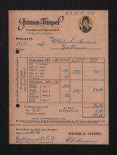 UNTERRIEDEN/WERRA, Rechnung