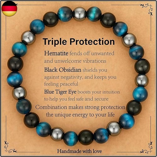 Dreifach schutz armband mit - dreifach,