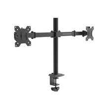 ProfiPatch Monitor Halterung Tisch Ständer 2-fach 10-32 Zoll bis 10kg schwarz