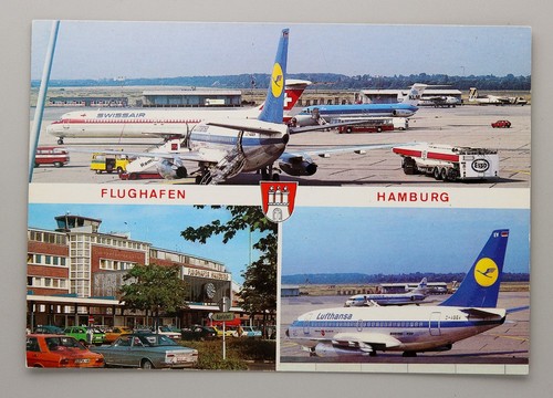 Postkarte flughafen hamburg - postkarte,