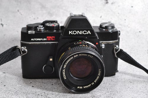 Konica autoreflex schwarz - autoreflex, tc
