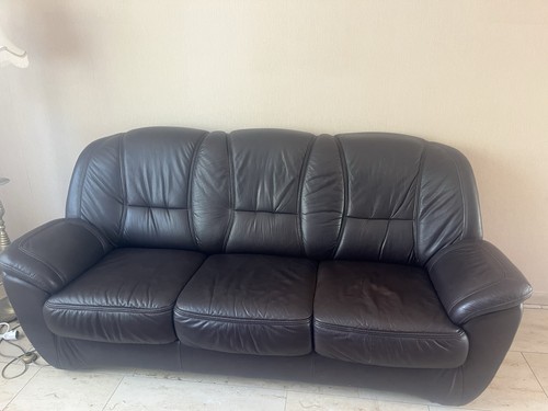 Couch echtleder ledercouch - couch,