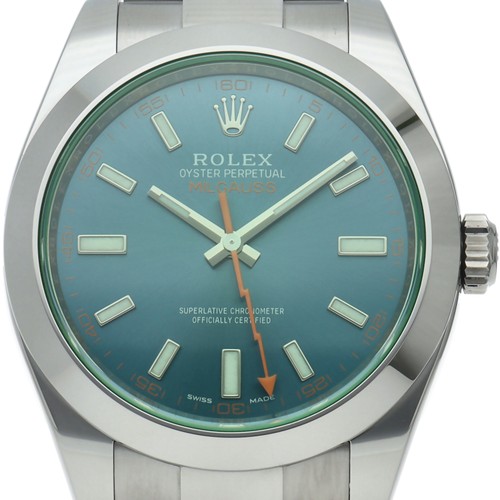 Rolex milgauss uhr green - rolex,