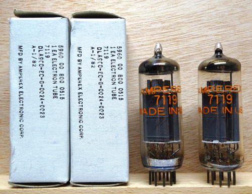 Pair amperex 7119 über - 7119, |