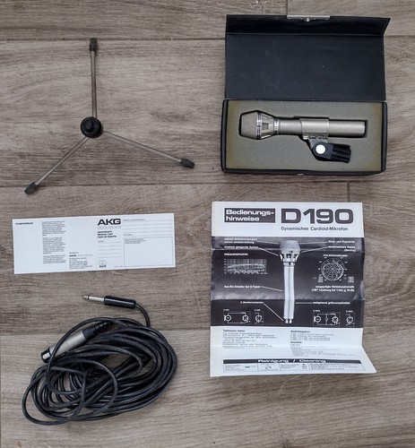 Mikrofon d190 akg - mikrofon, sono