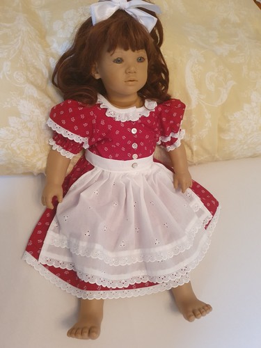 Puppen kleid dirndl - puppen-, kleid-dirndl