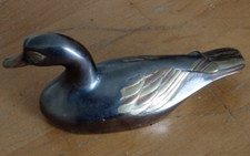 Vintage Ente aus Messing