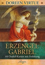Erzengel Gabriel | Doreen Virtue | 44 Orakel-Karten mit Anleitung | Buch | 80 S.