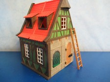 Schneiderei grünes Fachwerkhaus 2 Gaube zu 3666 3450  Ritterburg Playmobil 8607