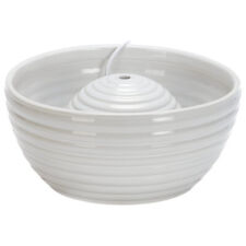 Beeztees Trinkbrunnen Jaap für Katzen 1,5 l Keramik weiß Filter Pumpe 21x21x9