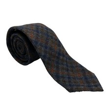 SUITSUPPLY Wolle Kaschmir Karo Krawatte ITALIEN 150cm/8cm