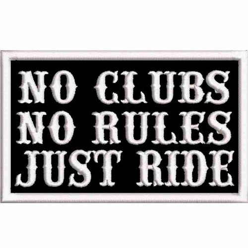 Clubs rules just ride - no,