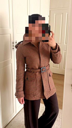 Zara wollmantel kurzmantel - zara,
