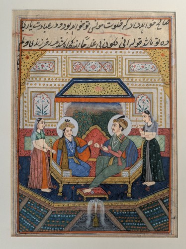 Feine indische miniatur 19 - miniatur,,