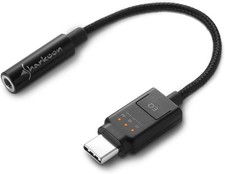 Sharkoon Mobile DAC, externe USB-C-Soundkarte, Hi-Res Audio, gebraucht