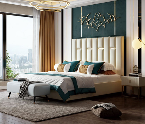 Luxus schlafzimmer doppelbett - luxus,