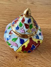 Pillendöschen Schmuckdose mit Deckel Schatulle Thailand Benjarong Tip Nam Thong