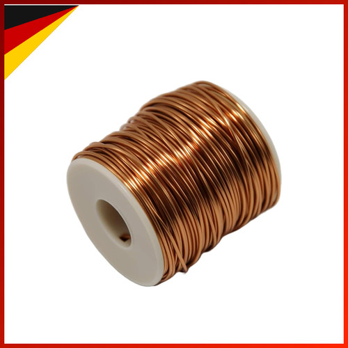 Kupferlackdraht isoliert 3mm - isoliert, 1,3mm