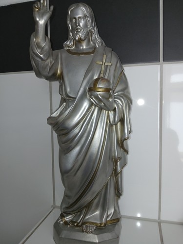 Alte figur keramik retter - alte,