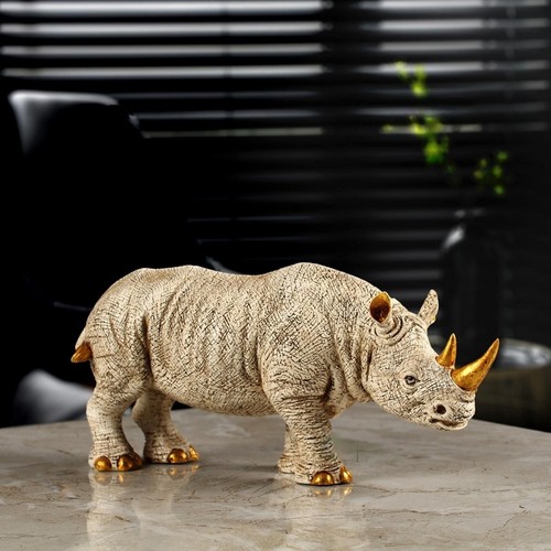 Nashorn prunkstück tisch - nashorn,