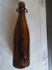 alte Prägeflasche - 0,5 l "Bayerische Aktien-Bierbrauerei Aschaffenburg"- BABA