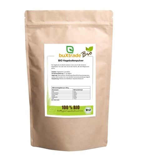 Bio hagebuttenpulver - kg,