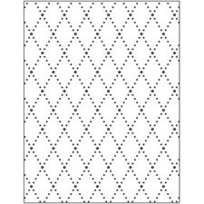 Prägung Raute Design Ordner