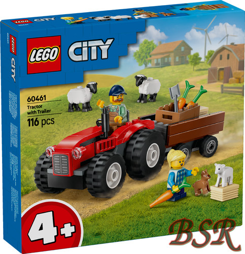 Lego city 60461 traktor mit - city:,