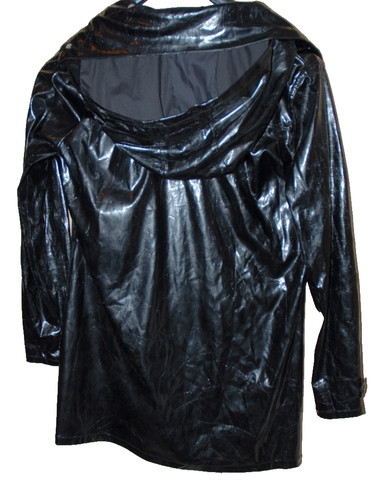 Regenjacke kapuze - pu, +