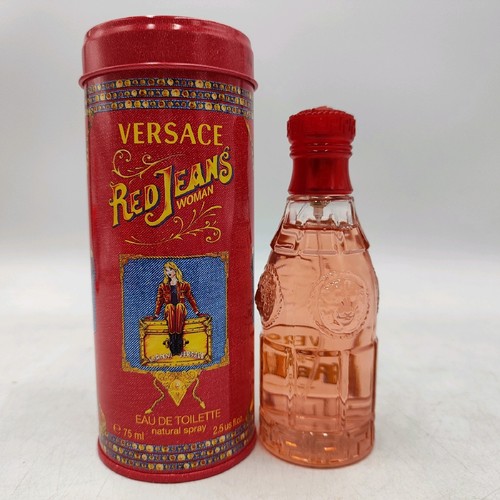 Versace red jeans - jeans, edt