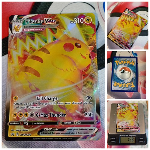 Pokemon card pikachu vmax - card,