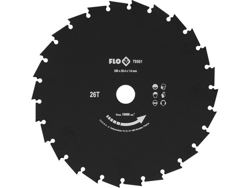 Flo freischneiderblatt 250 - 250, mm