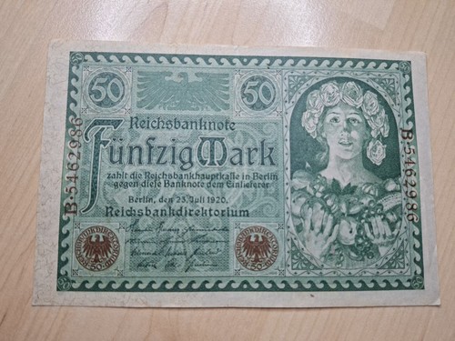 Mark berlin 1920 banknote - mark,