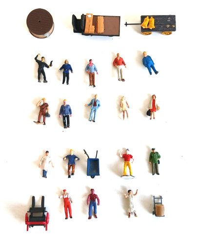 Preiser figuren - ua.,